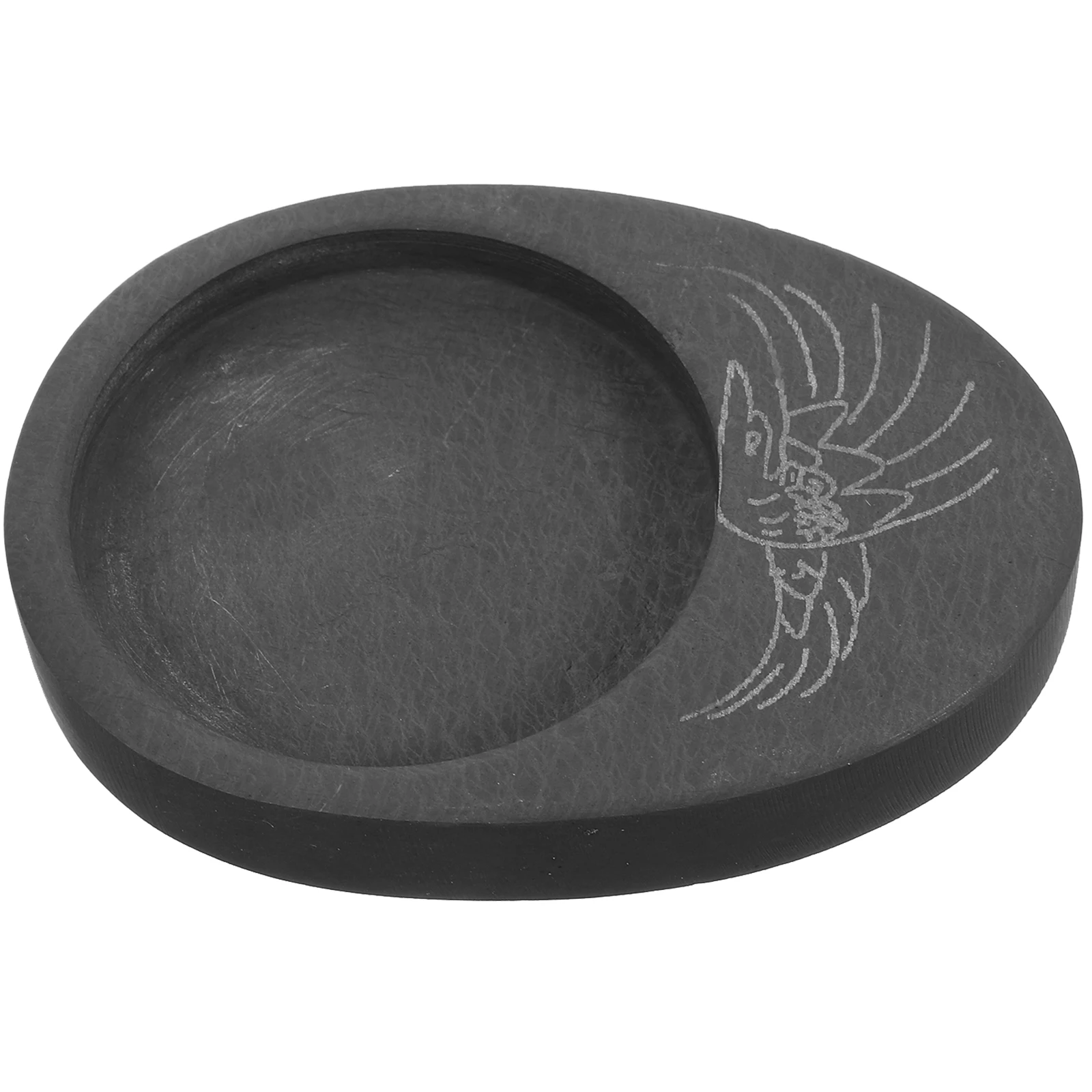 Round Calligraphy Inkslab Four Treasures Inkstone Chinese Grinding Holder Stone Material Durable Retro for Drawing
Round Calligraphy Inkslab Four Treasures Inkstone Chinese Grinding Holder Stone Material Durable Retro for Drawing