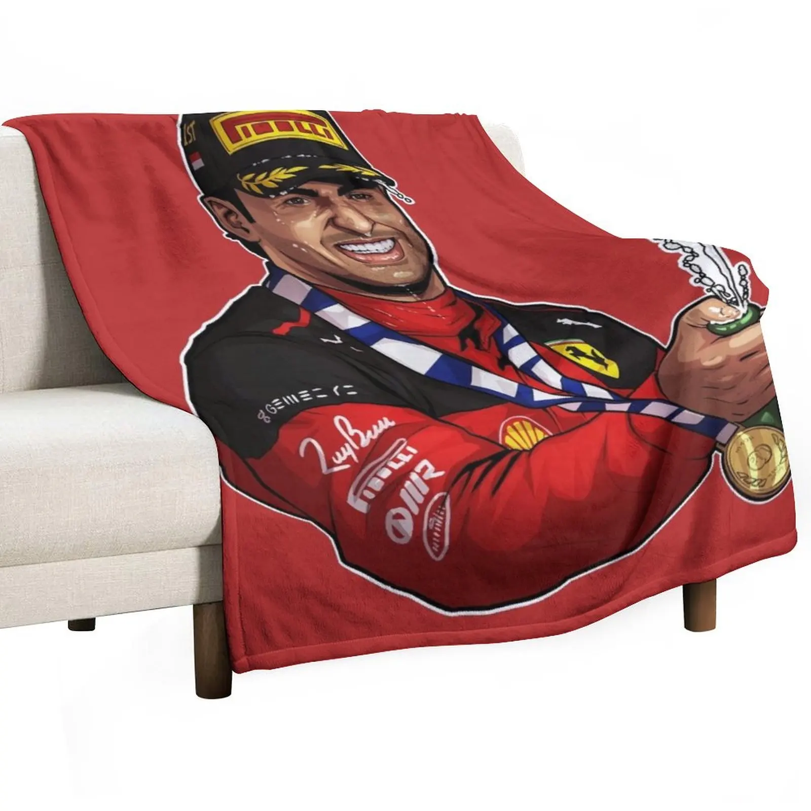 Carlos Sainz Jr Winner GP de Singapore fanart Throw Blanket Flannel Luxury Brand Blankets
Carlos Sainz Jr Winner GP de Singapore fanart Throw Blanket Flannel Luxury Brand Blankets