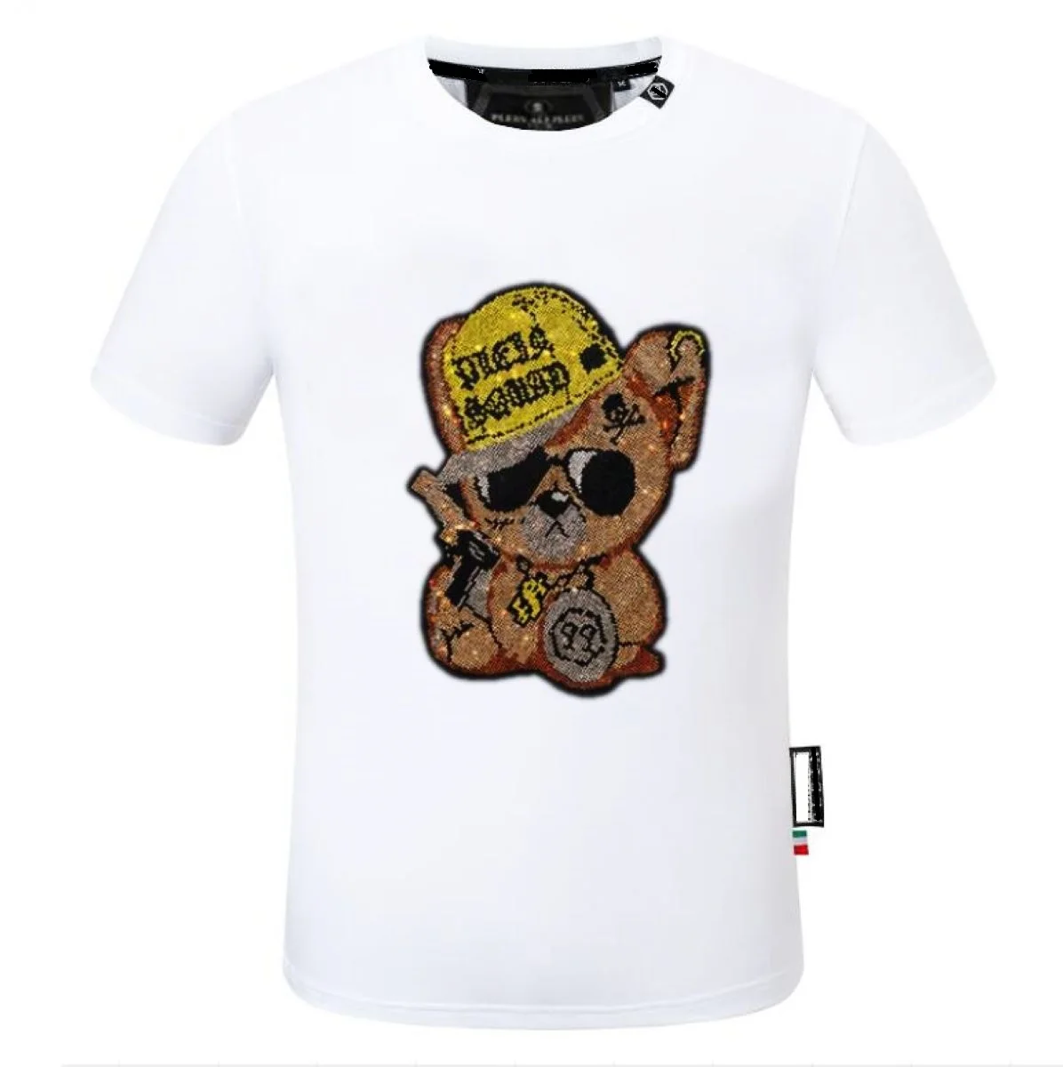 Skulls Rhinestones Men's Fashion Clothing Streetwear 2024 Summer Round Neck Short Sleeve Cotton Casual Tshirt
Skulls Rhinestones Men's Fashion Clothing Streetwear 2024 Summer Round Neck Short Sleeve Cotton Casual Tshirt
