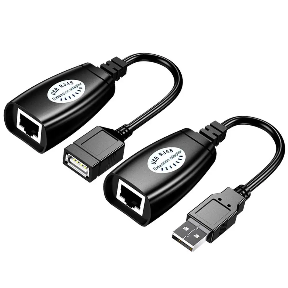USB Extension Adapter Ethernet Cable Network Extender Lightweight Portable Durable High Quality Plug Play Compatible Mouse
USB Extension Adapter Ethernet Cable Network Extender Lightweight Portable Durable High Quality Plug Play Compatible Mouse