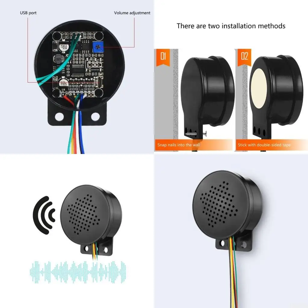 B03F TriggerVoice Speaker for Motorcycle Cart Vehicles Car Alarm Volume Adjustable
B03F TriggerVoice Speaker for Motorcycle Cart Vehicles Car Alarm Volume Adjustable