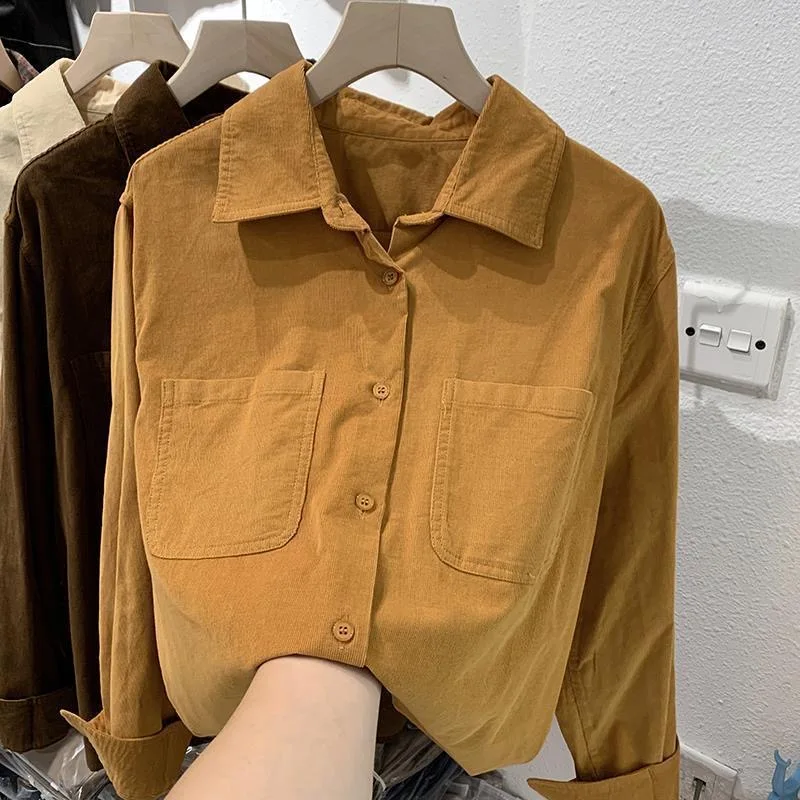 Women Winter Autumn Style Blouses Shirts Lady Casual long Sleeve Turn-down Collar Thick Blusas Tops ZZ2059
Women Winter Autumn Style Blouses Shirts Lady Casual long Sleeve Turn-down Collar Thick Blusas Tops ZZ2059