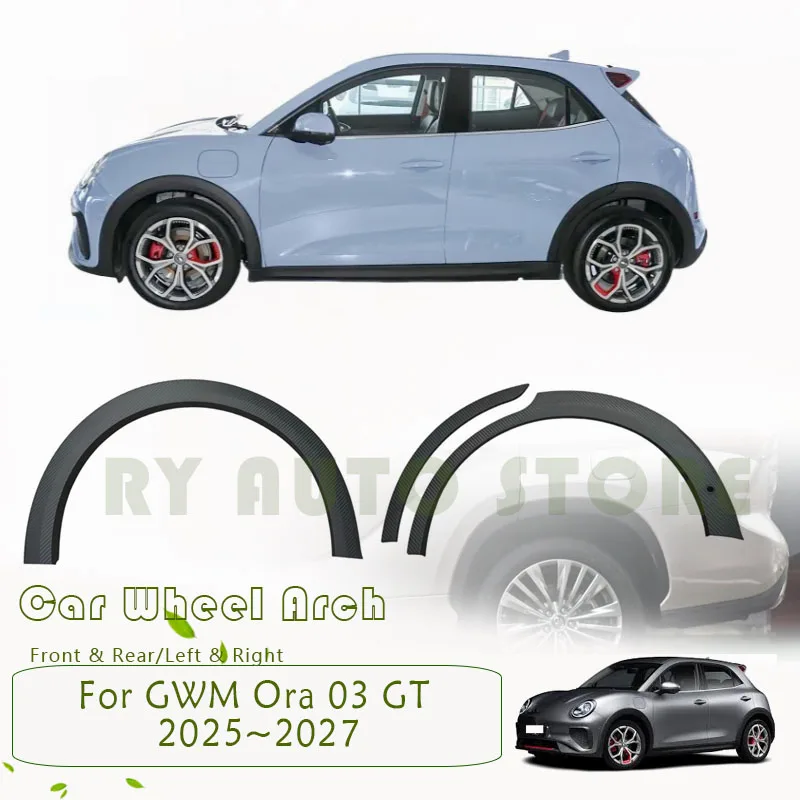 Car Wheel Opening Flare For GWM Ora 03 GT ES11 2025 2026 2027 ABS Front Rear Left Right Wheel Opening Molding Arches Accessories
Car Wheel Opening Flare For GWM Ora 03 GT ES11 2025 2026 2027 ABS Front Rear Left Right Wheel Opening Molding Arches Accessories
