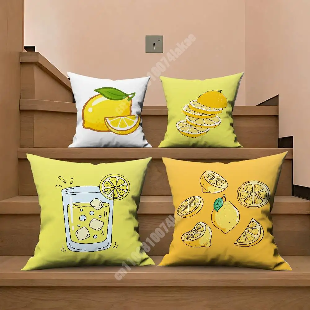 Lemon Lemonade Summer Fruits Pillow Cover Sofa Couch Cushion Case Home Living Room Decoration
Lemon Lemonade Summer Fruits Pillow Cover Sofa Couch Cushion Case Home Living Room Decoration
