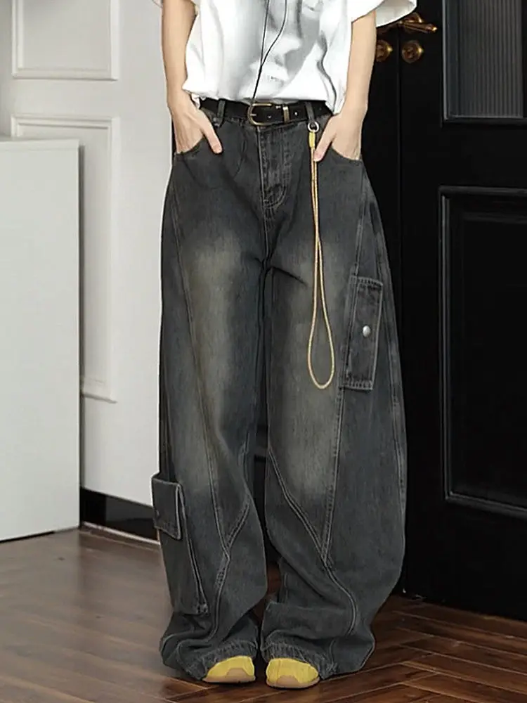 Осенние новые американские джинсы High Street Multi ket, рабочая одежда, мужские модные свободные универсальные повседневные брюки Haome
Осенние новые американские джинсы High Street Multi ket, рабочая одежда, мужские модные свободные универсальные повседневные брюки Haome