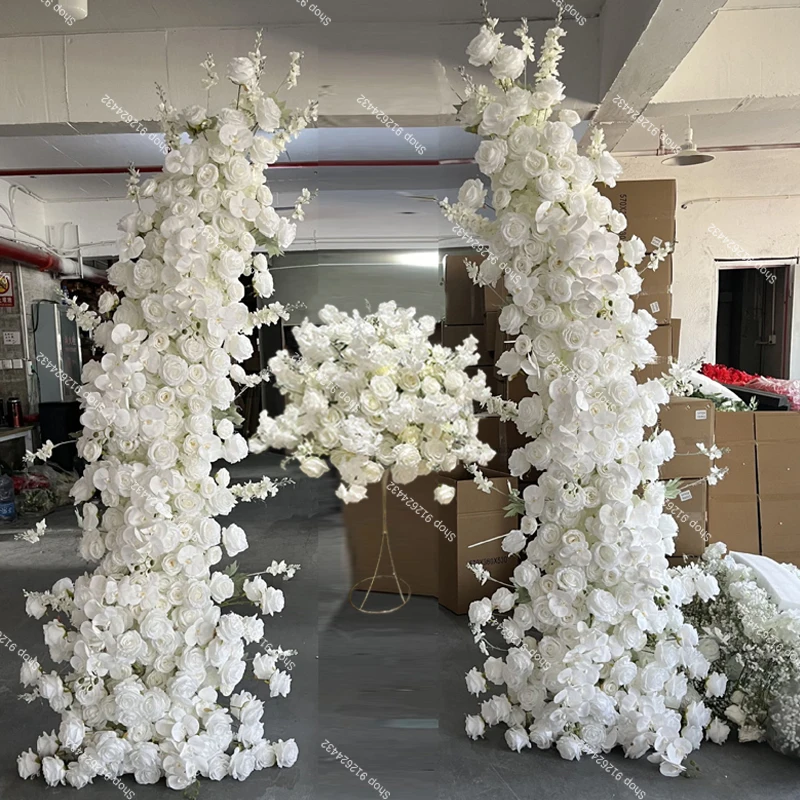 White Rose Butterfly Orchid 230CM Artificial Flower Artificial Horn Flower Set Tailored for Enchanting Stage Backgrounds Wedding
White Rose Butterfly Orchid 230CM Artificial Flower Artificial Horn Flower Set Tailored for Enchanting Stage Backgrounds Wedding