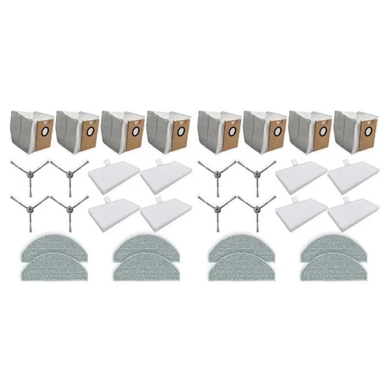 A02F-8X для Lydsto R1 Edge/R1D Edge, Miwhole M9 Lite, Roidmi Eve Rook/Eve Rook S Мешок для пыли Hepa Фильтр Мешок для пыли Боковая щетка
A02F-8X для Lydsto R1 Edge/R1D Edge, Miwhole M9 Lite, Roidmi Eve Rook/Eve Rook S Мешок для пыли Hepa Фильтр Мешок для пыли Боковая щетка