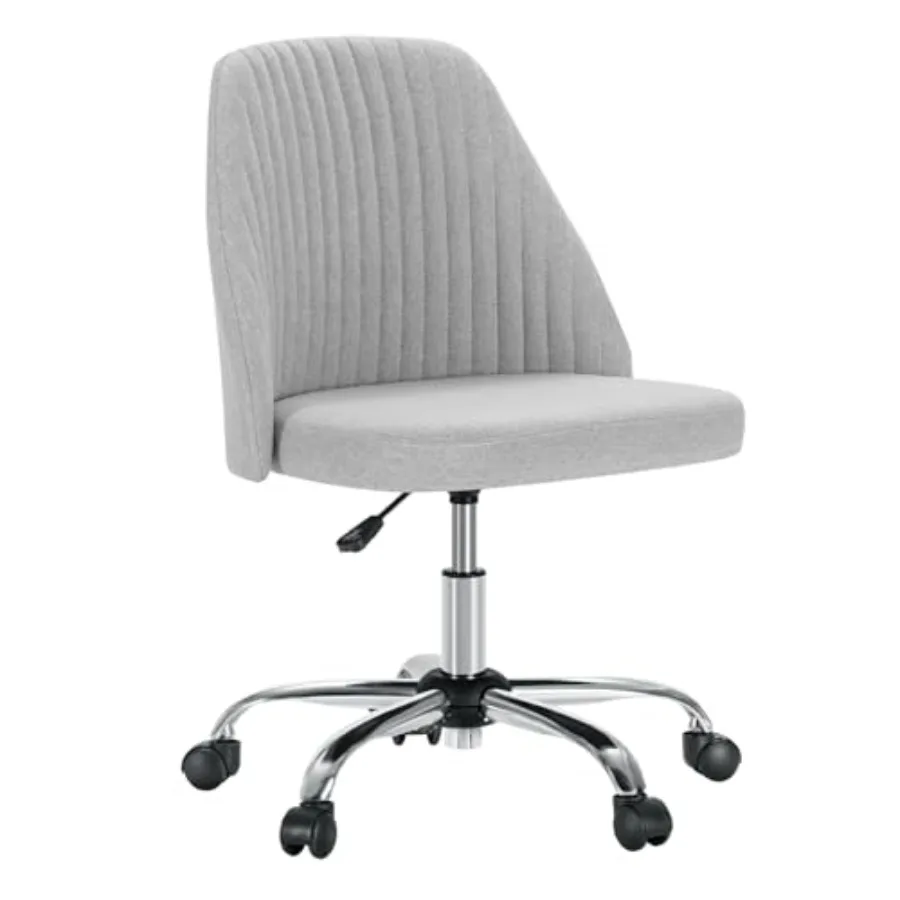 Office Chair, Comfy Desk Chair Rolling Vanity Swivel Task Chairs with Wheels, Wide Seating Armless Height Adjustable Computer C
Office Chair, Comfy Desk Chair Rolling Vanity Swivel Task Chairs with Wheels, Wide Seating Armless Height Adjustable Computer C