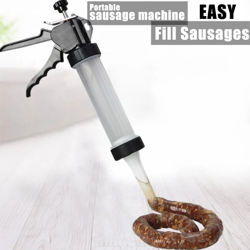 Sausage Machine Maker Sausage Stuffer Manaul Machine Syringe Sausage Filling Tools Sausage Filling Meat Grinder Kitchen Supplies
Sausage Machine Maker Sausage Stuffer Manaul Machine Syringe Sausage Filling Tools Sausage Filling Meat Grinder Kitchen Supplies