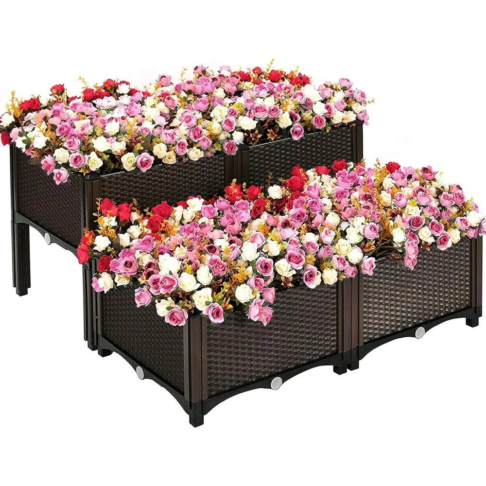 Vegetables Plant Raised Bed Kits, Elevated Raised Garden Bed Planter Box for Flowers Vegetables Fruits Herbs, Outdoor Indoor
Vegetables Plant Raised Bed Kits, Elevated Raised Garden Bed Planter Box for Flowers Vegetables Fruits Herbs, Outdoor Indoor