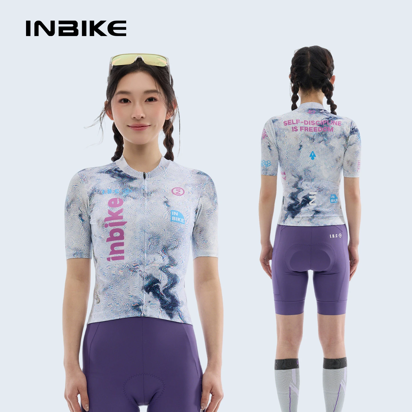 INBIKE Summer Women's Cycling Jersey Short Sleeve Road Bike Shirt with Pockets Breathable Quick Dry Cycling Clothing for Women
INBIKE Summer Women's Cycling Jersey Short Sleeve Road Bike Shirt with Pockets Breathable Quick Dry Cycling Clothing for Women