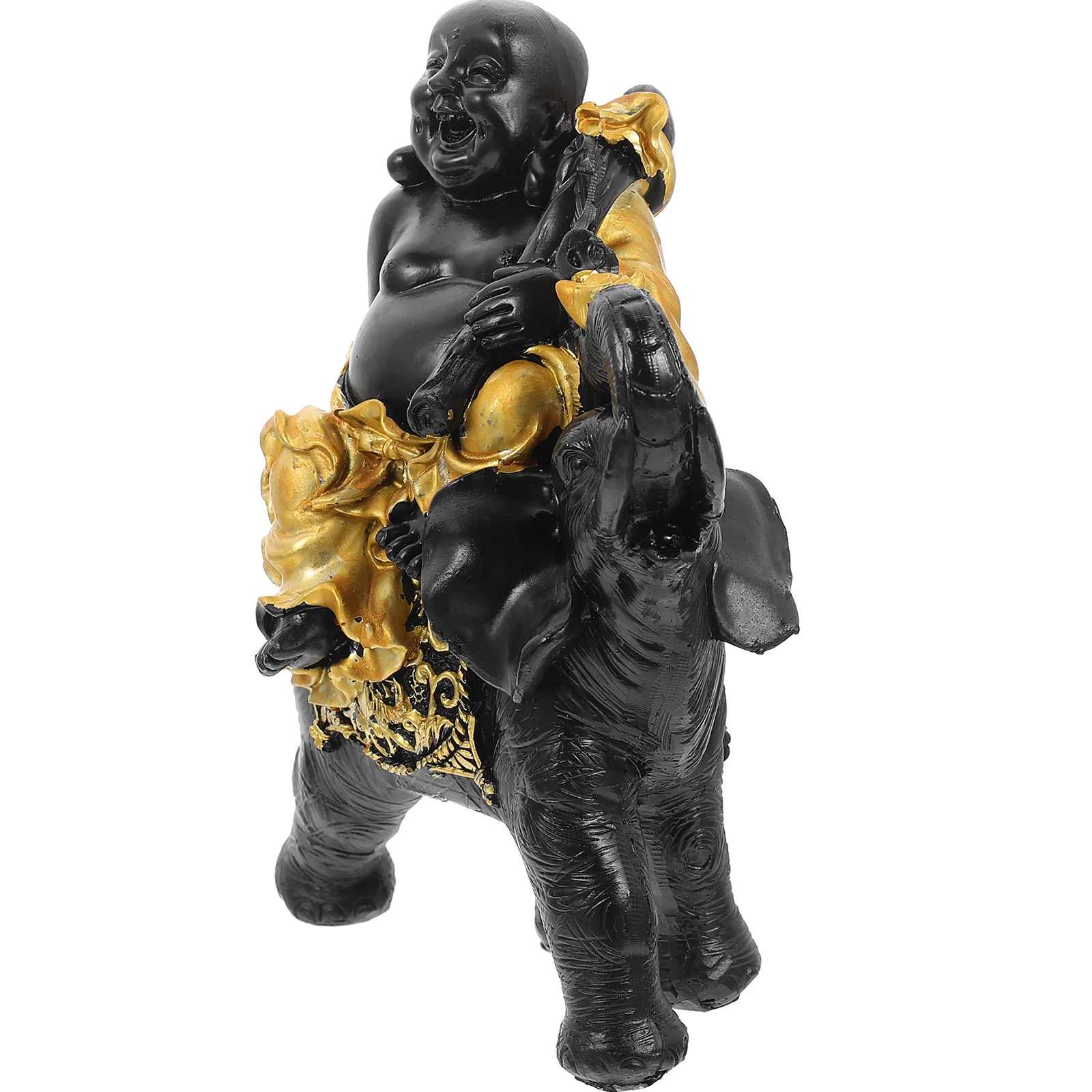 Maitreya Sitting on Elephant Resin Craft Elephant Statue Indoor Desktop Decoration Wealth Prosperity Sculpture
Maitreya Sitting on Elephant Resin Craft Elephant Statue Indoor Desktop Decoration Wealth Prosperity Sculpture