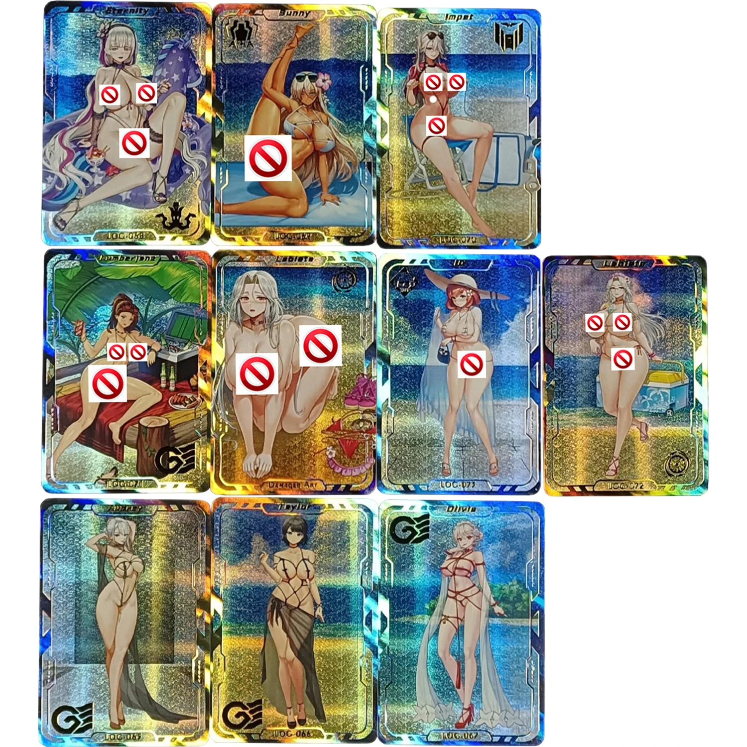 Diy 10Pcs/set Last origin Anime Girls Swimwear Series Flash Card ACG Kawaii Classic Game Anime Collection Cards Gift Toys
Diy 10Pcs/set Last origin Anime Girls Swimwear Series Flash Card ACG Kawaii Classic Game Anime Collection Cards Gift Toys