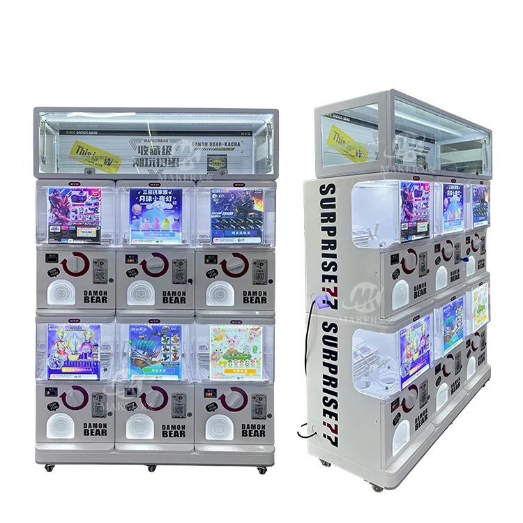 Mini Capsule Toys Mini Gachapon Machine 100/75/50MM Capsule Metal Coin Operated Games Arcade Egg Twisting Machine
Mini Capsule Toys Mini Gachapon Machine 100/75/50MM Capsule Metal Coin Operated Games Arcade Egg Twisting Machine