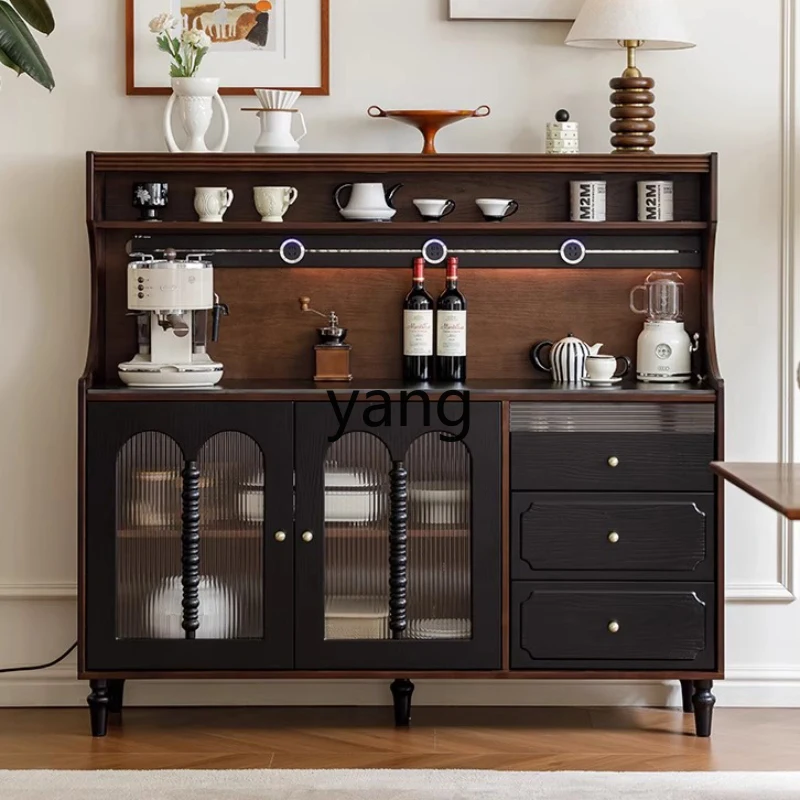TGF French retro solid wood dining side cabinet, living room and home antique style locker integrated against the wall
TGF French retro solid wood dining side cabinet, living room and home antique style locker integrated against the wall