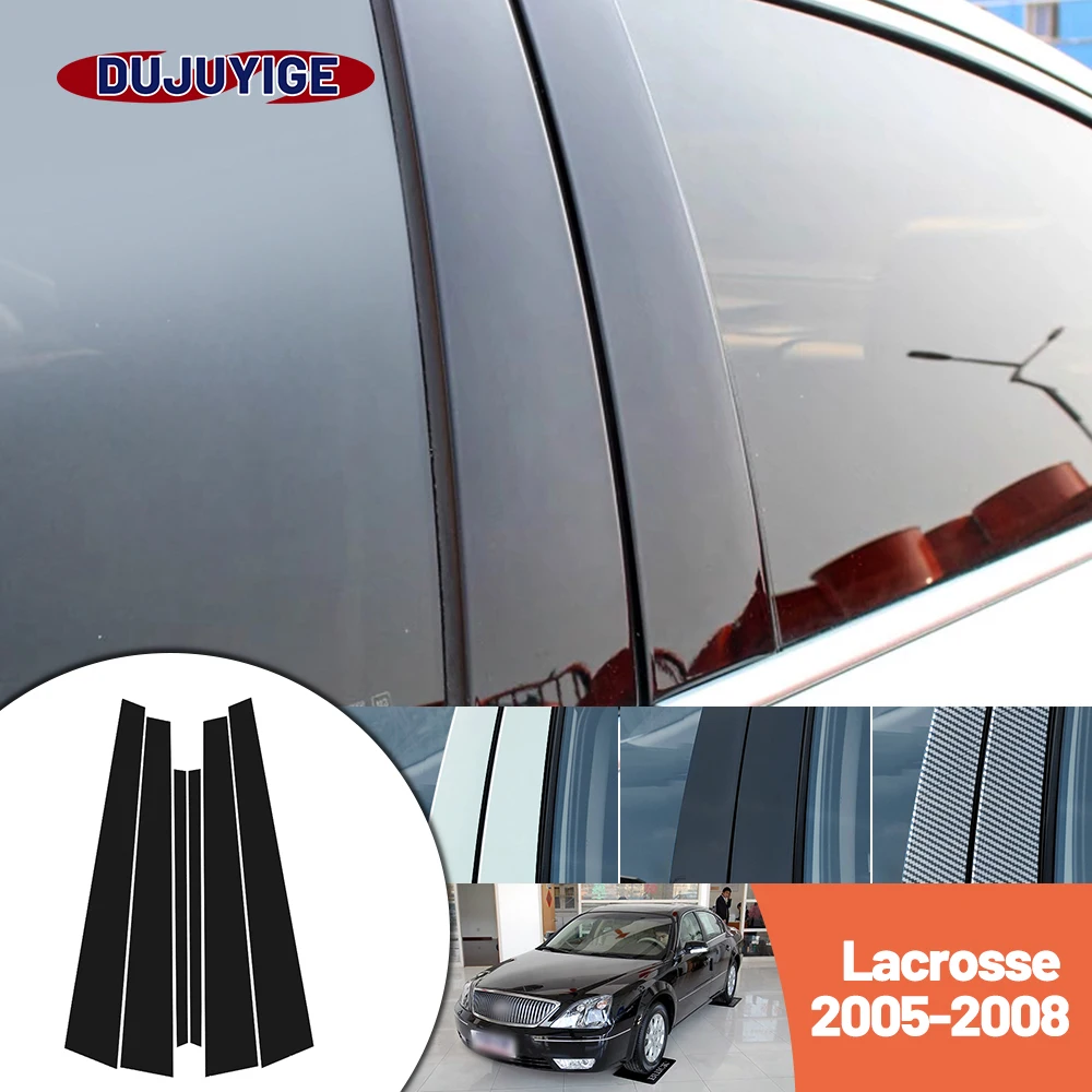 Bright black carbon fiber door and window B C Pillar sticker suitable For Buick Lacrosse 2005-2008 2006 2007
Bright black carbon fiber door and window B C Pillar sticker suitable For Buick Lacrosse 2005-2008 2006 2007