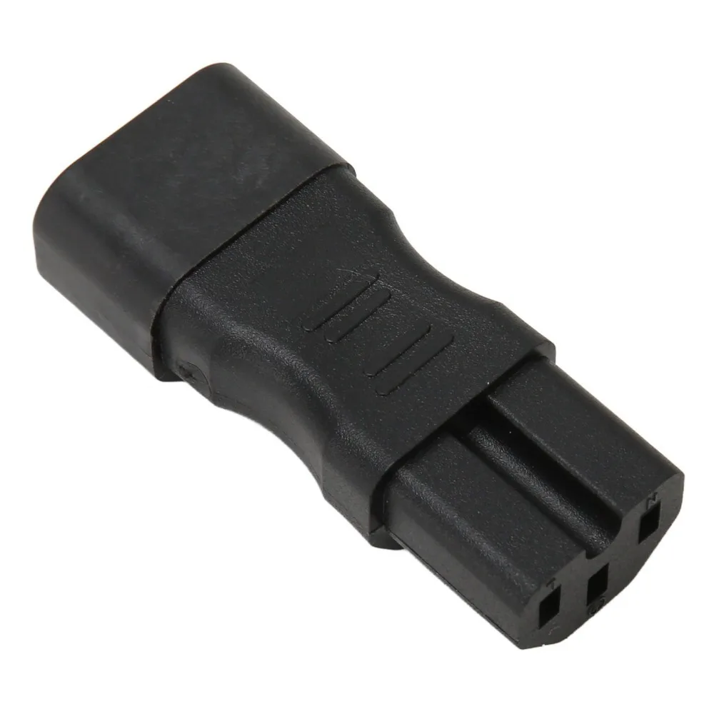 Universal Male To Female IEC320 C14 To C15 Adapter 3Pole Design Plug and Play Power Converters Power Adapter PDU Applications
Universal Male To Female IEC320 C14 To C15 Adapter 3Pole Design Plug and Play Power Converters Power Adapter PDU Applications