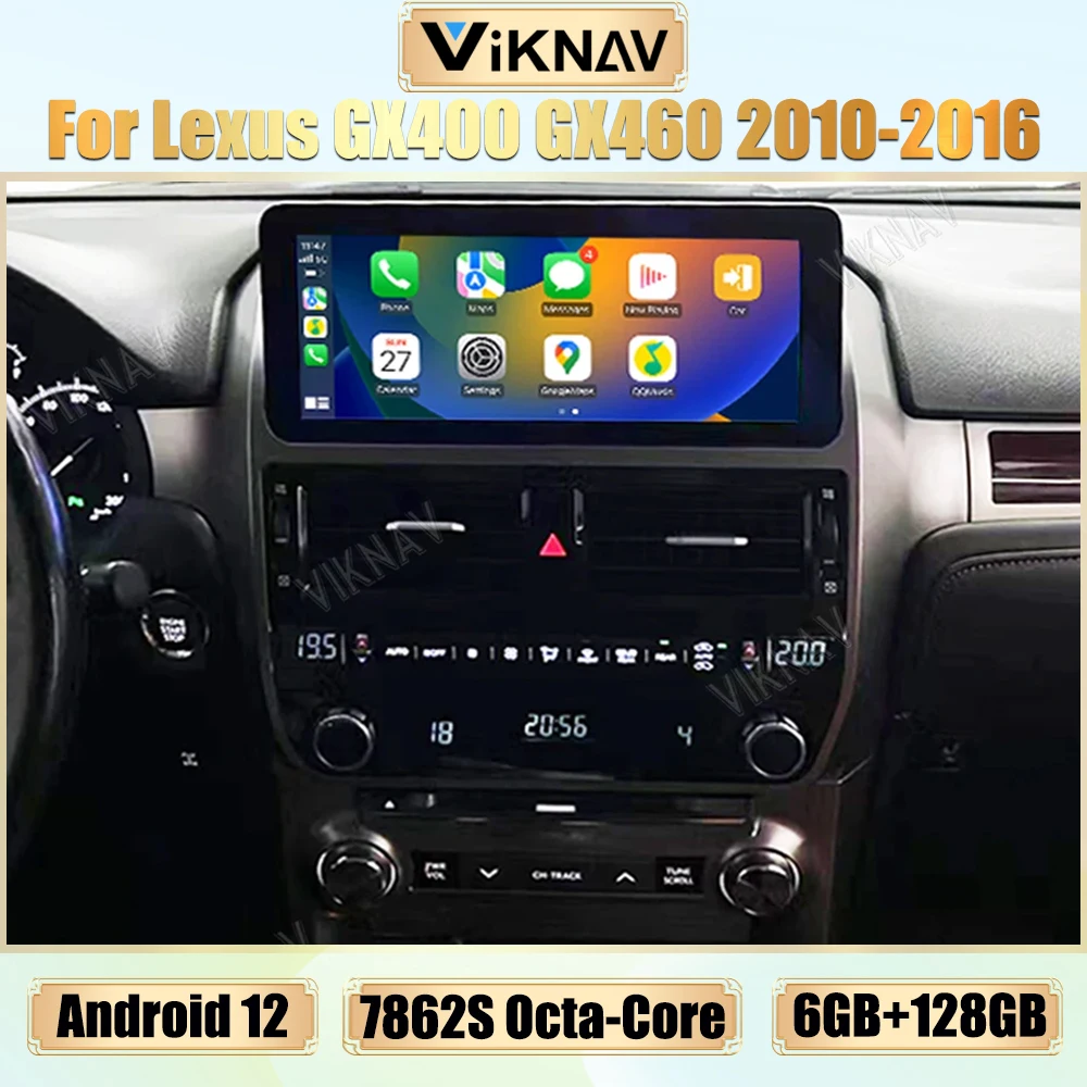 Carplay Android 12 Car Radio For Lexus GX400 GX460 2010-2016 GPS Navigation Multimedia Video Player 10.25 Inch Touch Screen
Carplay Android 12 Car Radio For Lexus GX400 GX460 2010-2016 GPS Navigation Multimedia Video Player 10.25 Inch Touch Screen