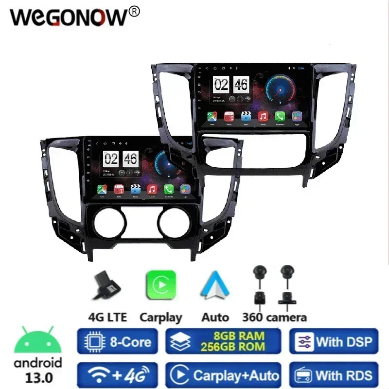 1280*720 360 Camera 8G+256G Android 13.0 Car DVD Player GPS WIFI Bluetooth RDS Radio For Mitsubishi Triton L200 MT AT 2015 -2019
1280*720 360 Camera 8G+256G Android 13.0 Car DVD Player GPS WIFI Bluetooth RDS Radio For Mitsubishi Triton L200 MT AT 2015 -2019