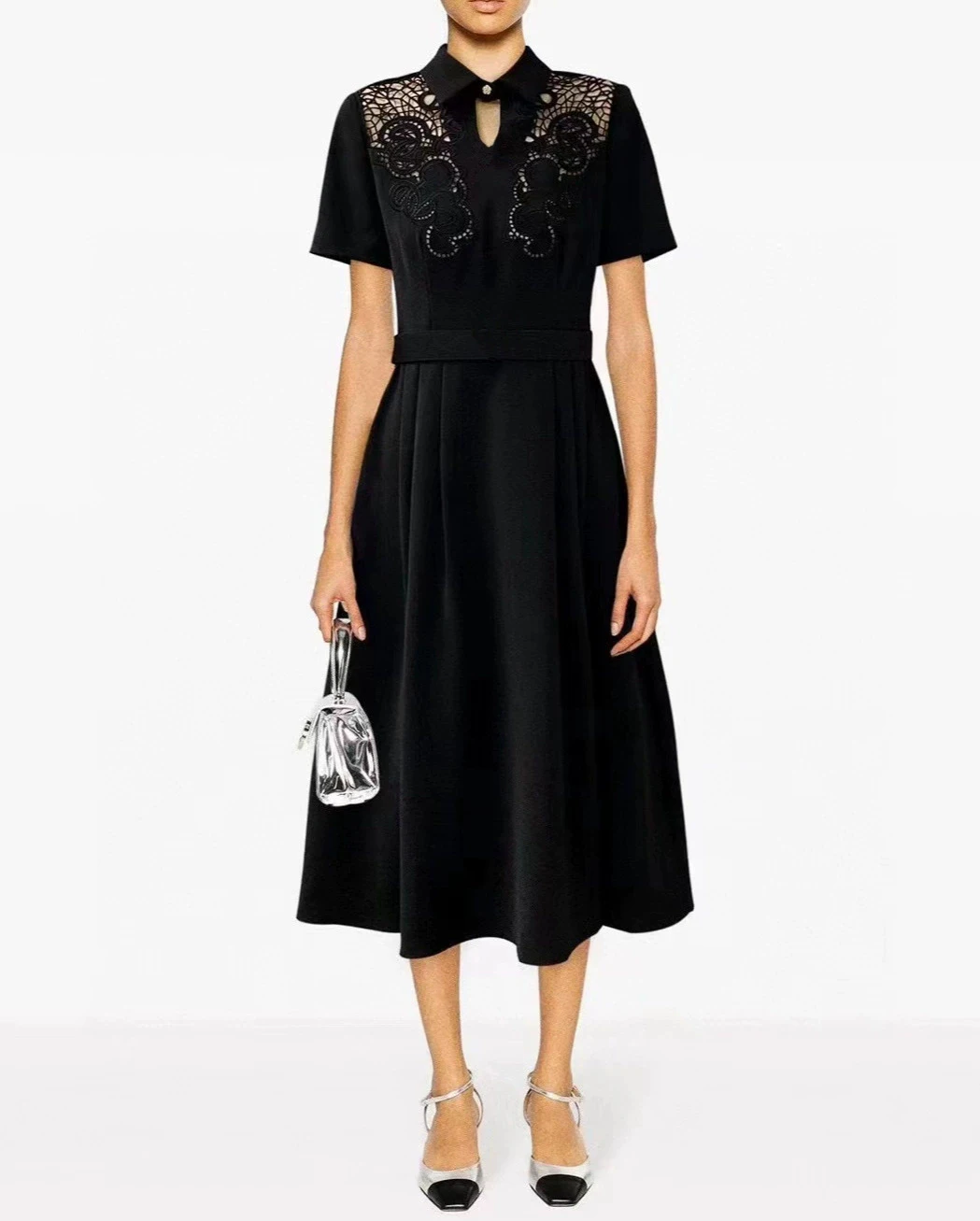 Новое весенне-летнее платье миди с лацканами и рюшами в виде цветов, драпированное, с металлическим декоративным поясом-GZXX081
Новое весенне-летнее платье миди с лацканами и рюшами в виде цветов, драпированное, с металлическим декоративным поясом-GZXX081