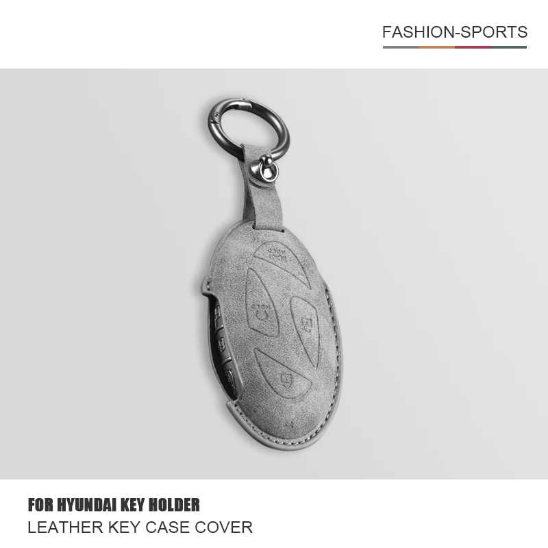 Leather Car Smart Key Case Cover Holder Shell For Hyundai IONIQ 6 New Grand Prix GN7 Kona Protector Fob Bag Keychain Accessories
Leather Car Smart Key Case Cover Holder Shell For Hyundai IONIQ 6 New Grand Prix GN7 Kona Protector Fob Bag Keychain Accessories