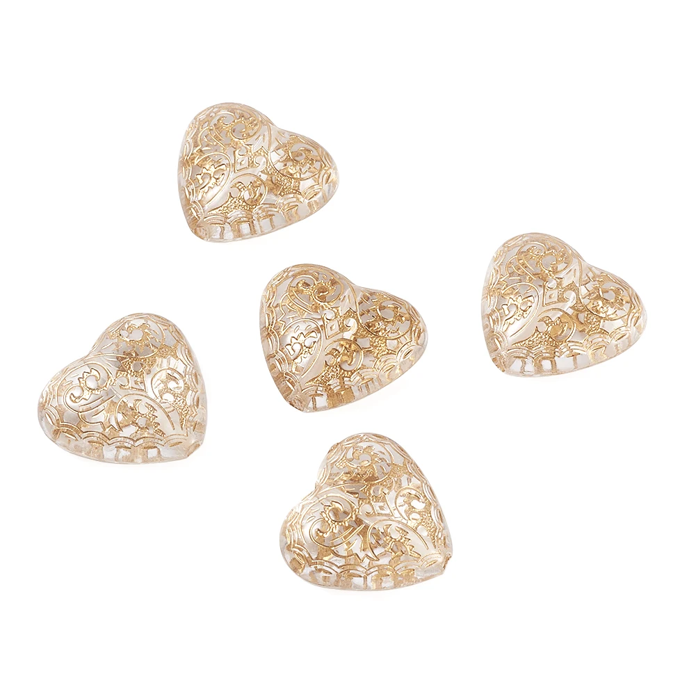 5pcs Plating Acrylic Beads Metal Enlaced Clear Heart Acrylic Spacer Beads for Jewelry Making DIY Bracelet Necklace 27x30x13mm
5pcs Plating Acrylic Beads Metal Enlaced Clear Heart Acrylic Spacer Beads for Jewelry Making DIY Bracelet Necklace 27x30x13mm