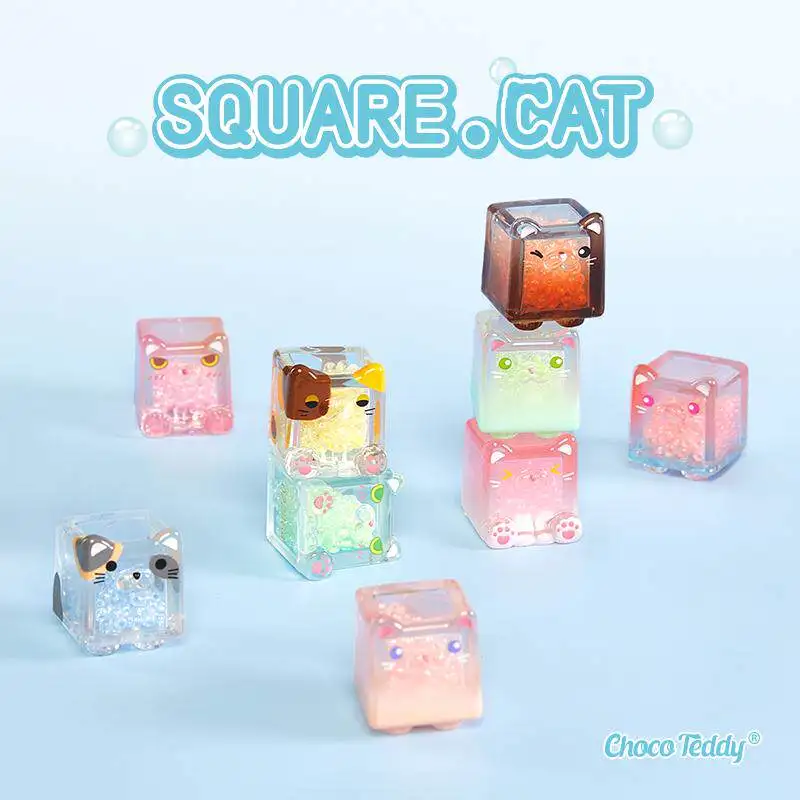 Choco Teddy Square Cat Ice Cool Series Luminous Blind Box Shake It The Decompression Toy Cute Mini Ornament Mystery Box Fun Gift
Choco Teddy Square Cat Ice Cool Series Luminous Blind Box Shake It The Decompression Toy Cute Mini Ornament Mystery Box Fun Gift