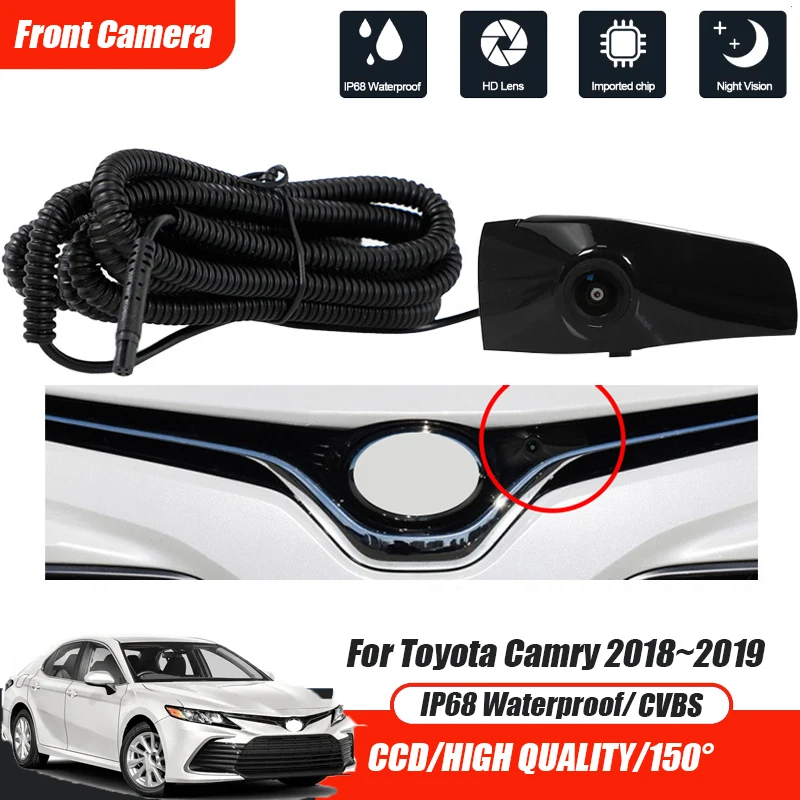 Автомобильная камера ночного видения с логотипом CCD для парковки спереди 150 ° Водонепроницаемый CVBS HD AHD для Toyota Camry 2018 2019 цветная камера 80 мА
Автомобильная камера ночного видения с логотипом CCD для парковки спереди 150 ° Водонепроницаемый CVBS HD AHD для Toyota Camry 2018 2019 цветная камера 80 мА