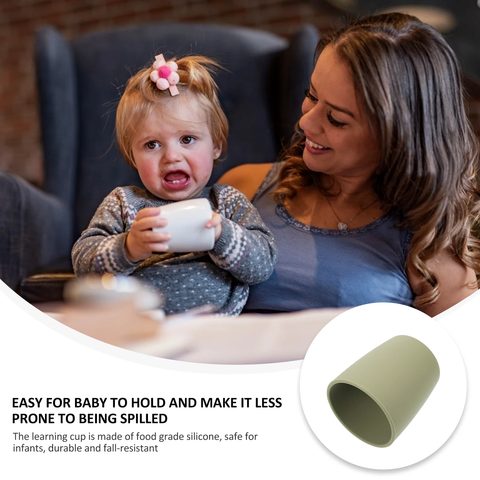 Toddler Learning Cup Silicone for Toddlers Infants Baby Water Training Cups Green Drinking
Toddler Learning Cup Silicone for Toddlers Infants Baby Water Training Cups Green Drinking