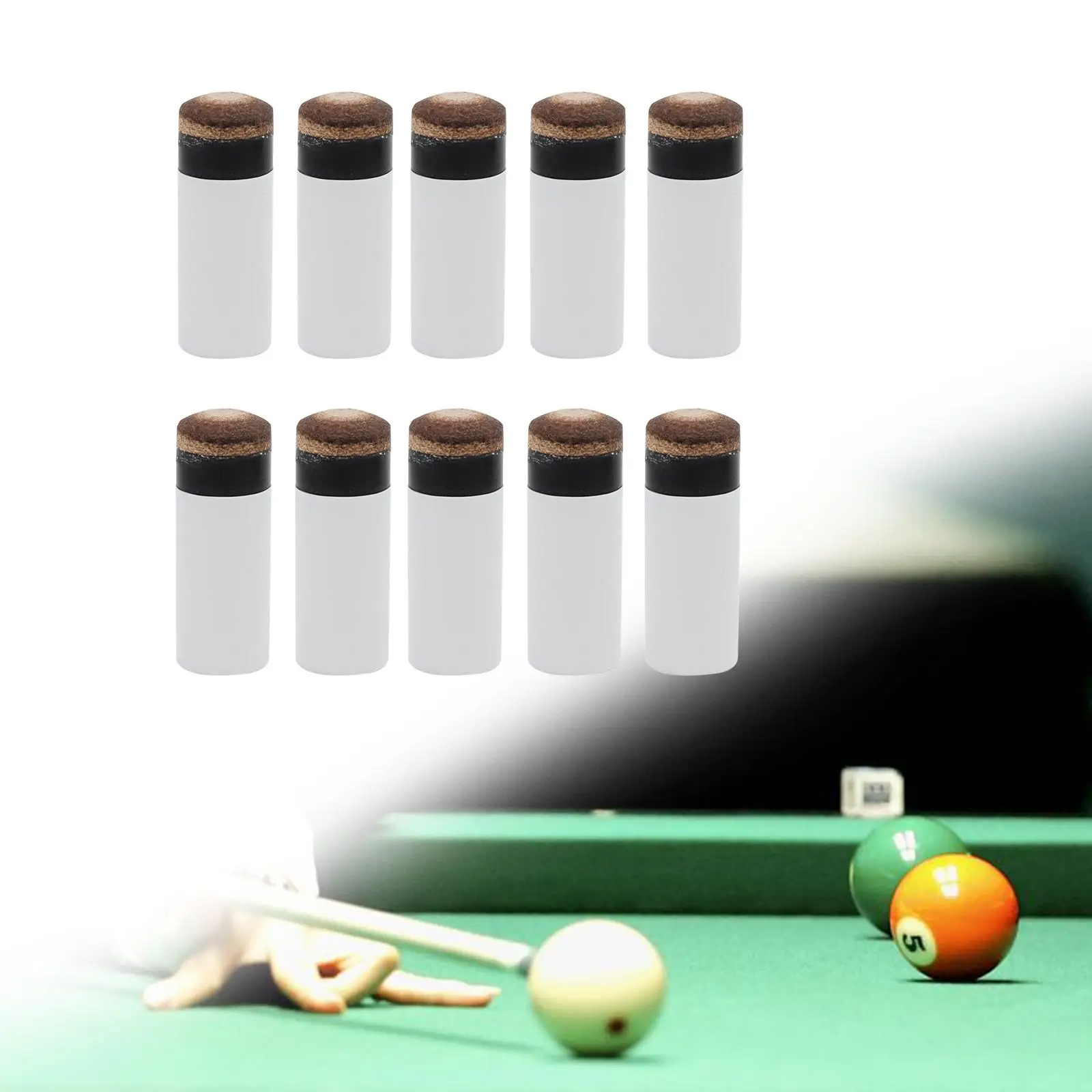 10x Pool Cue Tips Screw on Professional Snooker Replacement Kit Repair Parts
10x Pool Cue Tips Screw on Professional Snooker Replacement Kit Repair Parts