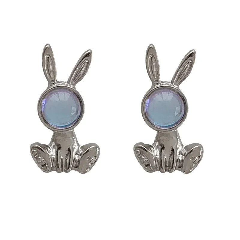 *Fashion Jewelry Lovely Animal Rabbit Stud Earrings Hot Sale Pretty Design Metal Silver Color Resin Earrings For Women Gifts
*Fashion Jewelry Lovely Animal Rabbit Stud Earrings Hot Sale Pretty Design Metal Silver Color Resin Earrings For Women Gifts