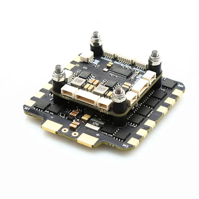 Полетный контроллер X12A-F722 Stack F7 и регулятор скорости BLHELI_S 80A 4-в-1 (30.5x30.5 мм, 3-6S) для FPV дронов 13-15 дюймов, запчасти для фристайл-дронов
Полетный контроллер X12A-F722 Stack F7 и регулятор скорости BLHELI_S 80A 4-в-1 (30.5x30.5 мм, 3-6S) для FPV дронов 13-15 дюймов, запчасти для фристайл-дронов