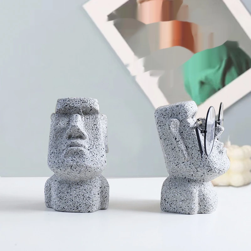 Creative Head Portrait Eyeglass Display Stand Decorative Desktop Glasses Holder Storage Ornament Toy Figure Collectible
Creative Head Portrait Eyeglass Display Stand Decorative Desktop Glasses Holder Storage Ornament Toy Figure Collectible