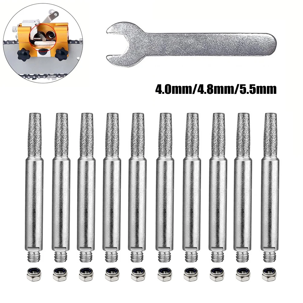 21pcs/set Diamond Coated Cylindrical Burr Grinding Head Chain Saw Sharpener Stone File Grinding For Portable Hand Chain Grinder
21pcs/set Diamond Coated Cylindrical Burr Grinding Head Chain Saw Sharpener Stone File Grinding For Portable Hand Chain Grinder