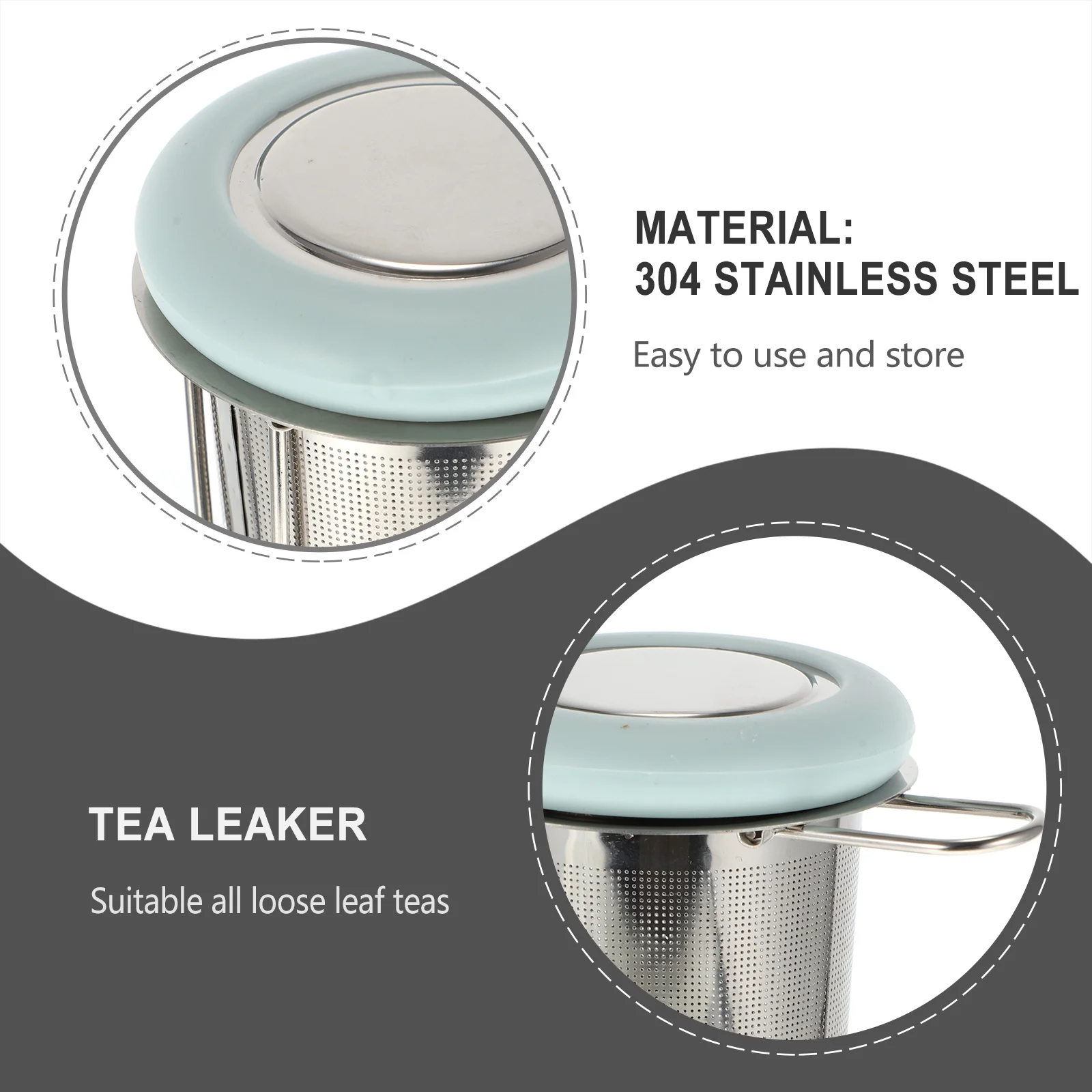 1Pcs Reusable Stainless Steel Folding Tea Strainer Infuser Tea Leaf Filter for Home Travel Mesh Strainer 
1Pcs Reusable Stainless Steel Folding Tea Strainer Infuser Tea Leaf Filter for Home Travel Mesh Strainer