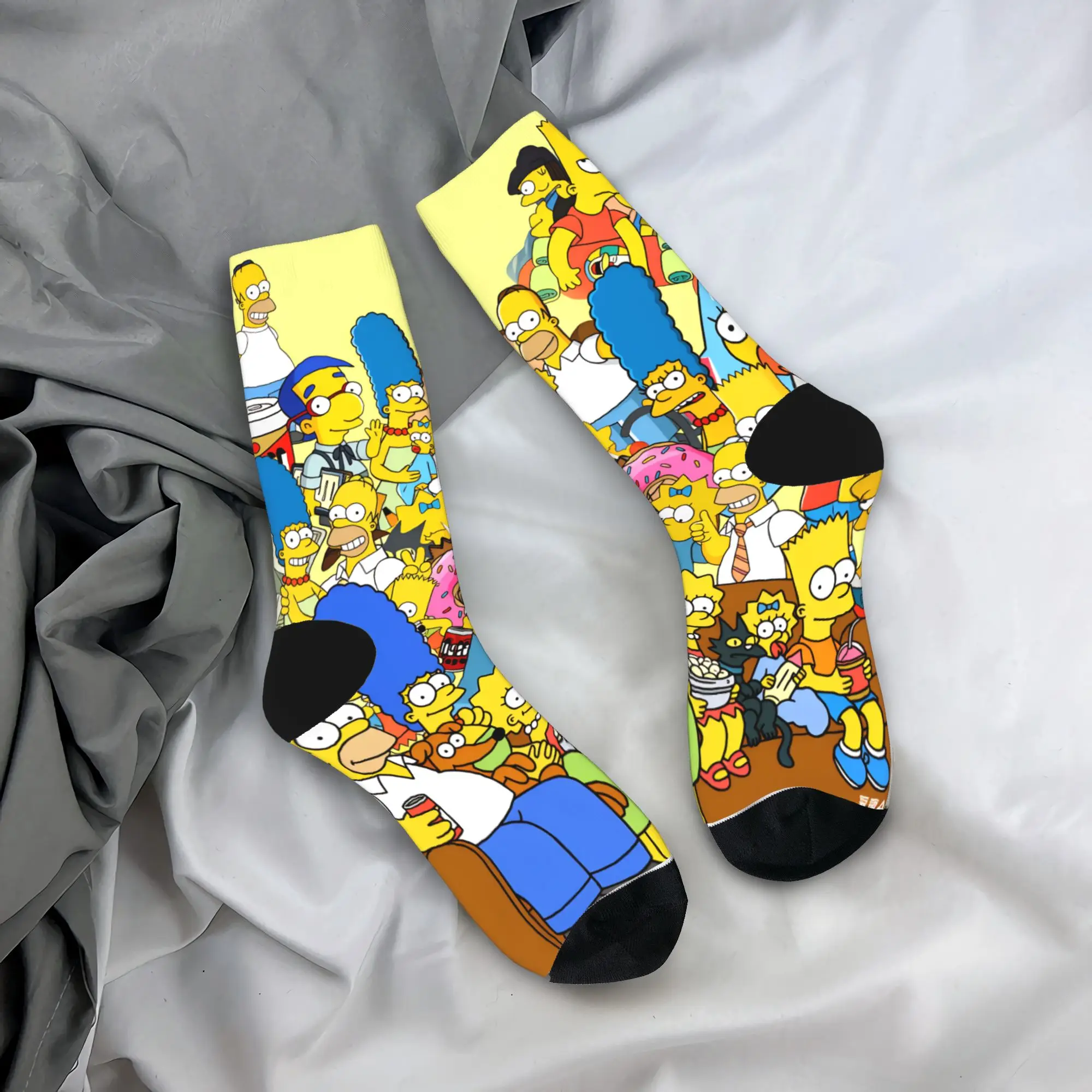 S-Simpsons Family Collage Poster Socks Fashion Stockings Adults Men Breathable Running Socks Autumn Design Non Slip Socks
S-Simpsons Family Collage Poster Socks Fashion Stockings Adults Men Breathable Running Socks Autumn Design Non Slip Socks