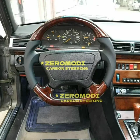 For Mercedes-Benz R129 R170 W124 W140 W202 W208 W210 Wood Steering Wheel