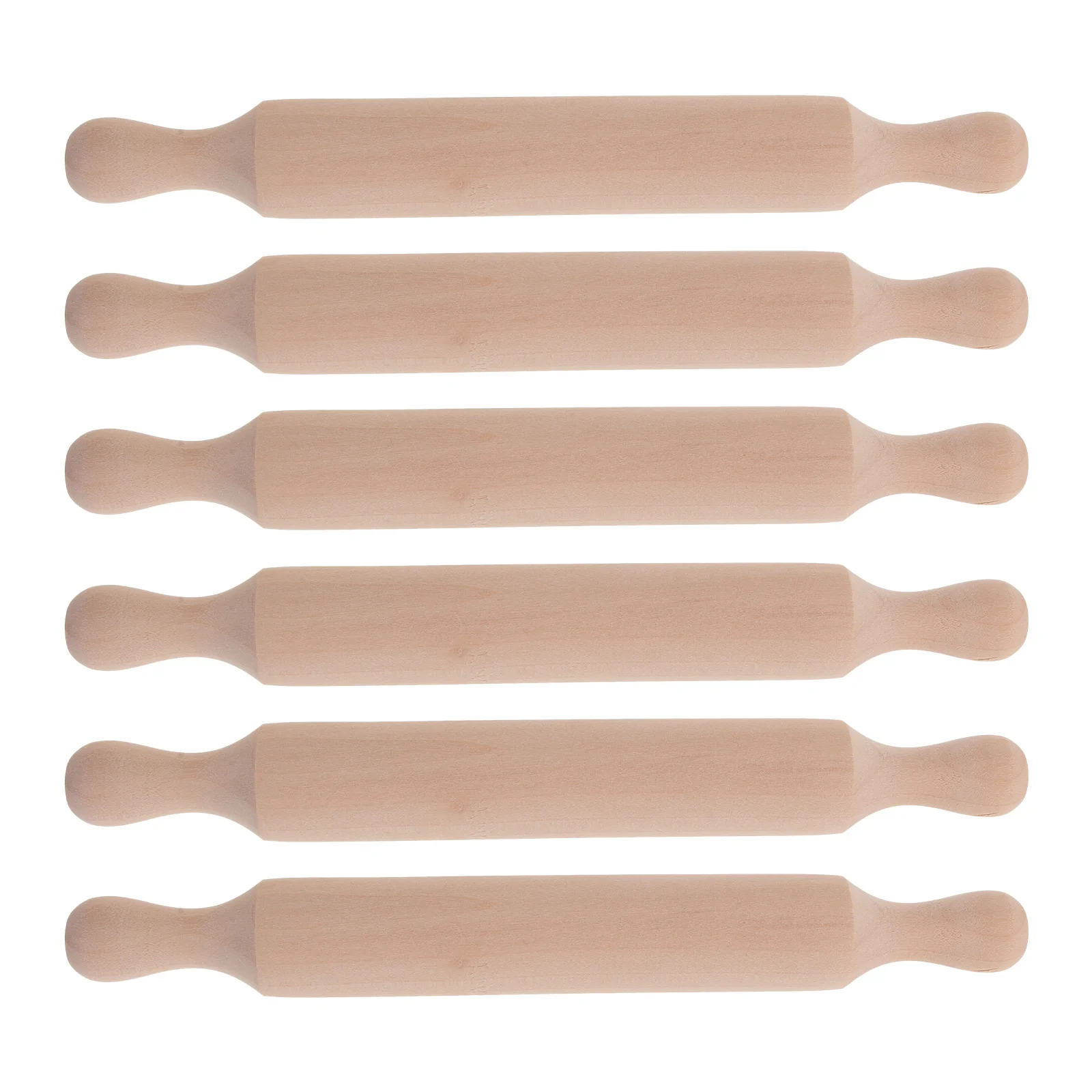 6 Pcs Kids Mini Rolling Pin Toy Baking Sticks Wood Children Kitchen Tools Biscuits
6 Pcs Kids Mini Rolling Pin Toy Baking Sticks Wood Children Kitchen Tools Biscuits