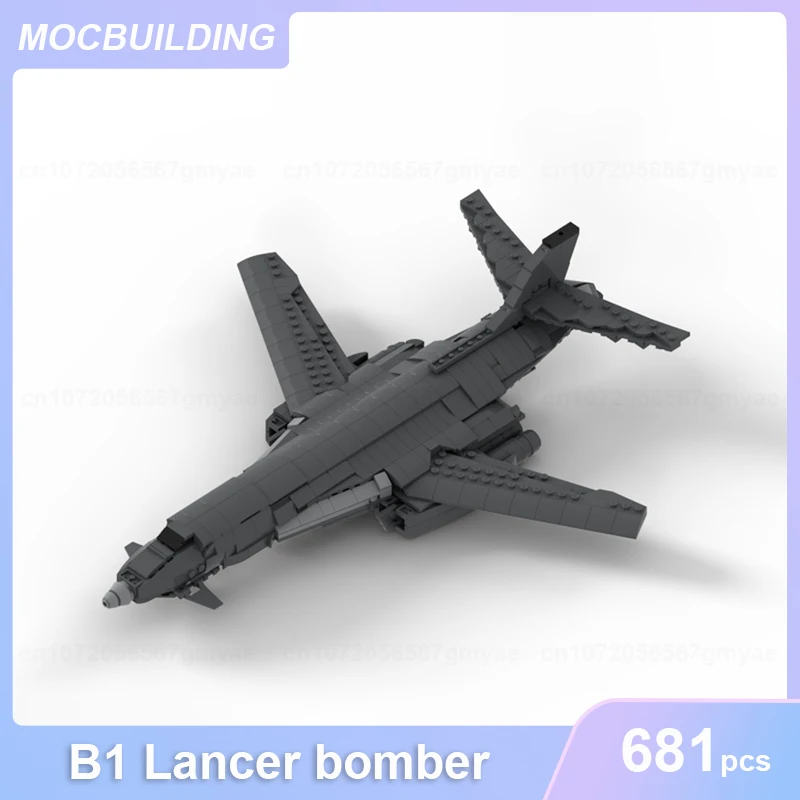 Модель авиатора B1 Lancer, строительные блоки MOC, сборные кирпичи «сделай сам», военное оружие, обучающая коллекционная игрушка, рождественские подарки, 681 шт.
Модель авиатора B1 Lancer, строительные блоки MOC, сборные кирпичи «сделай сам», военное оружие, обучающая коллекционная игрушка, рождественские подарки, 681 шт.