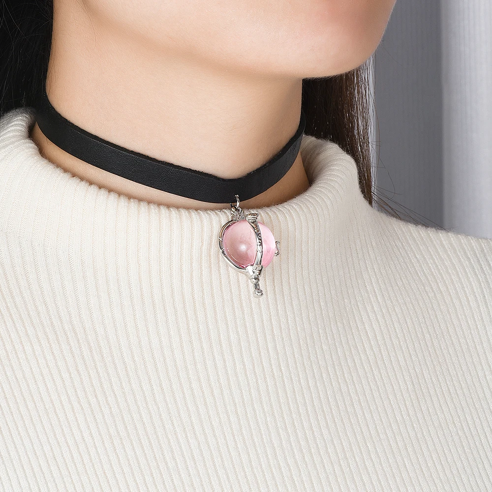Tv Drama W.i.t.c.h. Choker “Heart of Kandrakar ”Pendant Necklace for Movie Fans Cosplay Jewelry
Tv Drama W.i.t.c.h. Choker “Heart of Kandrakar ”Pendant Necklace for Movie Fans Cosplay Jewelry