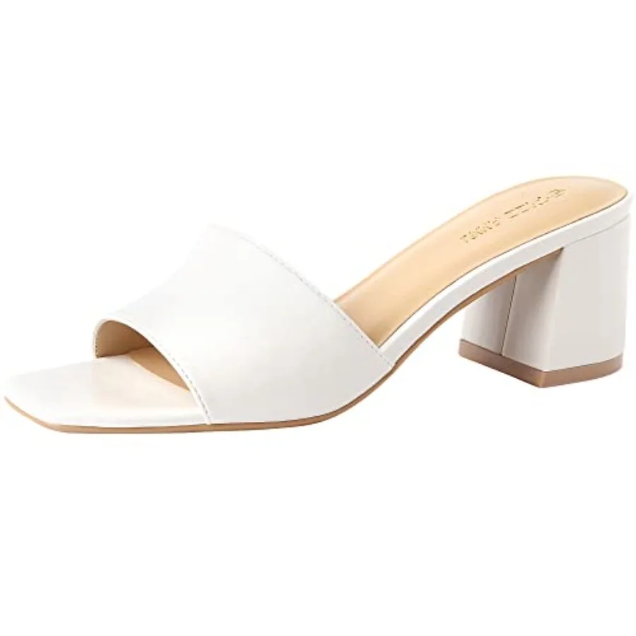 PIZZ ANNU Women's Square Open Toe Heels Sandals Low Block Chunky Heeled Sandal Slip on Mules Comfortable Casual Dress Pumps Sho
PIZZ ANNU Women's Square Open Toe Heels Sandals Low Block Chunky Heeled Sandal Slip on Mules Comfortable Casual Dress Pumps Sho