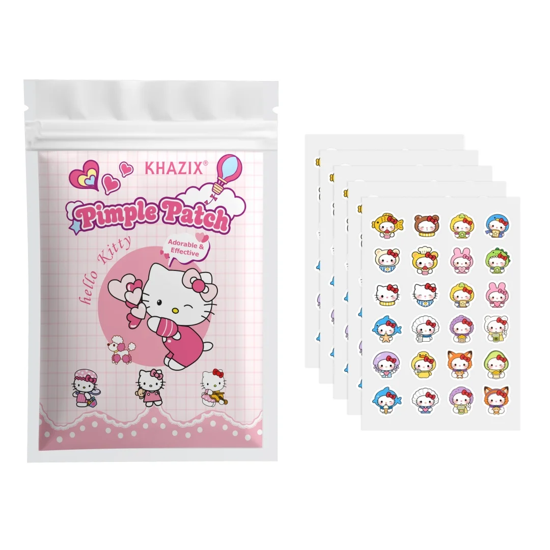 120PCS hello kitty Acne patches, facial acne patches, hydrogel acne removal patches, concealer
120PCS hello kitty Acne patches, facial acne patches, hydrogel acne removal patches, concealer