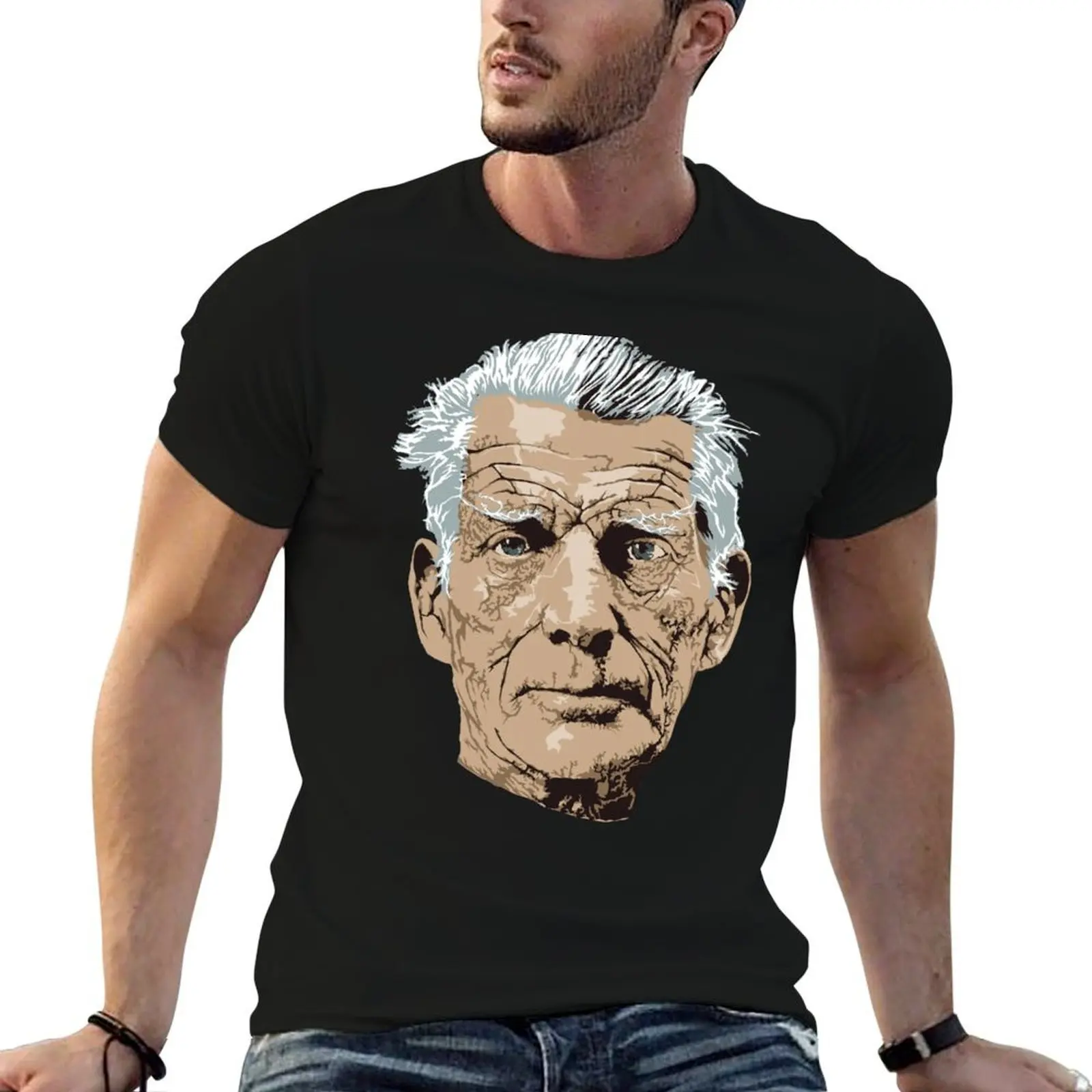 Samuel Beckett T-Shirt man t shirts high quality luxury brand t shirts with prints t shirt man plain T-shirt
Samuel Beckett T-Shirt man t shirts high quality luxury brand t shirts with prints t shirt man plain T-shirt