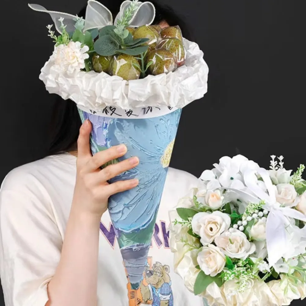 10 шт. романтической упаковочной бумаги для мороженого в форме рожка, плотная бумага с рисунком масляной живописи, для подарочных коробок своими руками, на День матери
10 шт. романтической упаковочной бумаги для мороженого в форме рожка, плотная бумага с рисунком масляной живописи, для подарочных коробок своими руками, на День матери