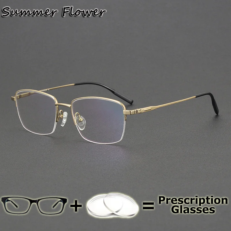Prescription Glasses Pure Titanium High End Optical Eyewear Men Anti Blue Light Glasses Fashion Myopia Minus Lens Photochromic
Prescription Glasses Pure Titanium High End Optical Eyewear Men Anti Blue Light Glasses Fashion Myopia Minus Lens Photochromic