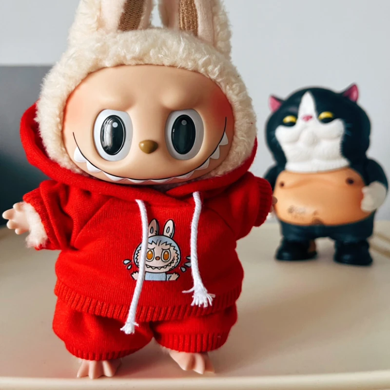 Printed Hoodie Outfit for 15/17cm Labubu Pendant Doll Fashion Keychain Accessory
Printed Hoodie Outfit for 15/17cm Labubu Pendant Doll Fashion Keychain Accessory