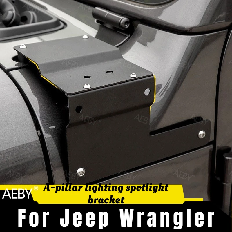 For Jeep Wrangler 2018-2021 Dual A-pillar windshield hinged light bracket,Lighting spotlight bracket,light box,Car accessories
For Jeep Wrangler 2018-2021 Dual A-pillar windshield hinged light bracket,Lighting spotlight bracket,light box,Car accessories