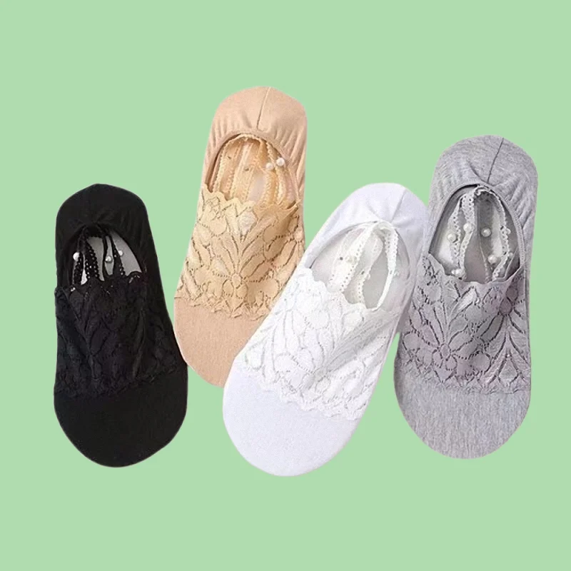 3/6 Pairs 2024 New High Quality Summer Lace Women's Invisible Casual Low Cut Socks Pearl Lace Breathable Shallow Mouth Socks
3/6 Pairs 2024 New High Quality Summer Lace Women's Invisible Casual Low Cut Socks Pearl Lace Breathable Shallow Mouth Socks
