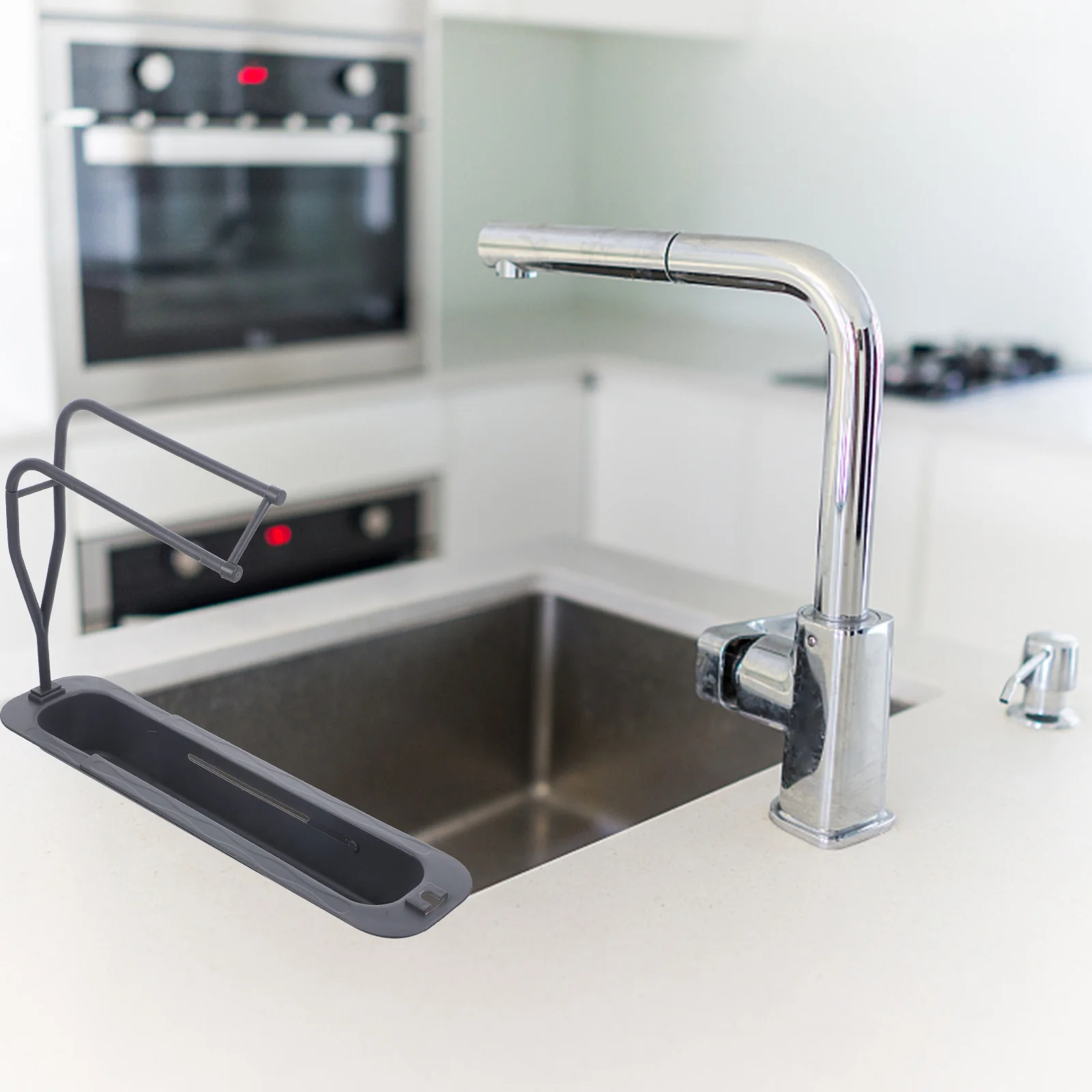 Telescopic Sink Rack Plastic Sponge Holder Duster Cloth Storage Sink Organizer Draining Basket Kitchen Cleaning Tool Holder
Telescopic Sink Rack Plastic Sponge Holder Duster Cloth Storage Sink Organizer Draining Basket Kitchen Cleaning Tool Holder
