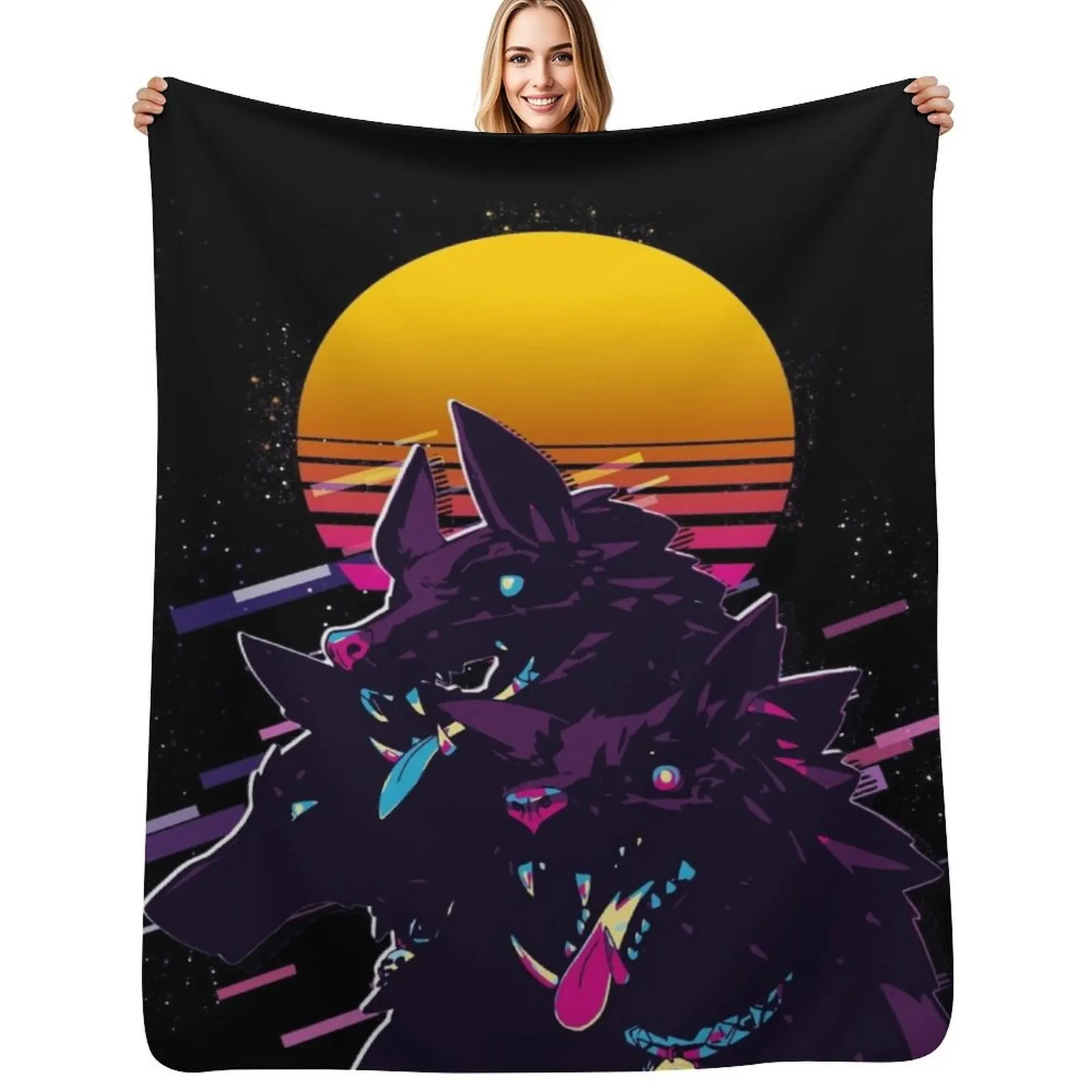 Cerberus - Hades (80s Retro) Throw Blanket Fluffy Cozy Throw Blanket for Home Decor
Cerberus - Hades (80s Retro) Throw Blanket Fluffy Cozy Throw Blanket for Home Decor
